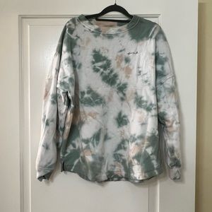 Tie Dye Sweatshirt - Pink/VS